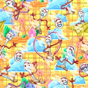 Toy Junk Kid Friend Plaid Seamless Art