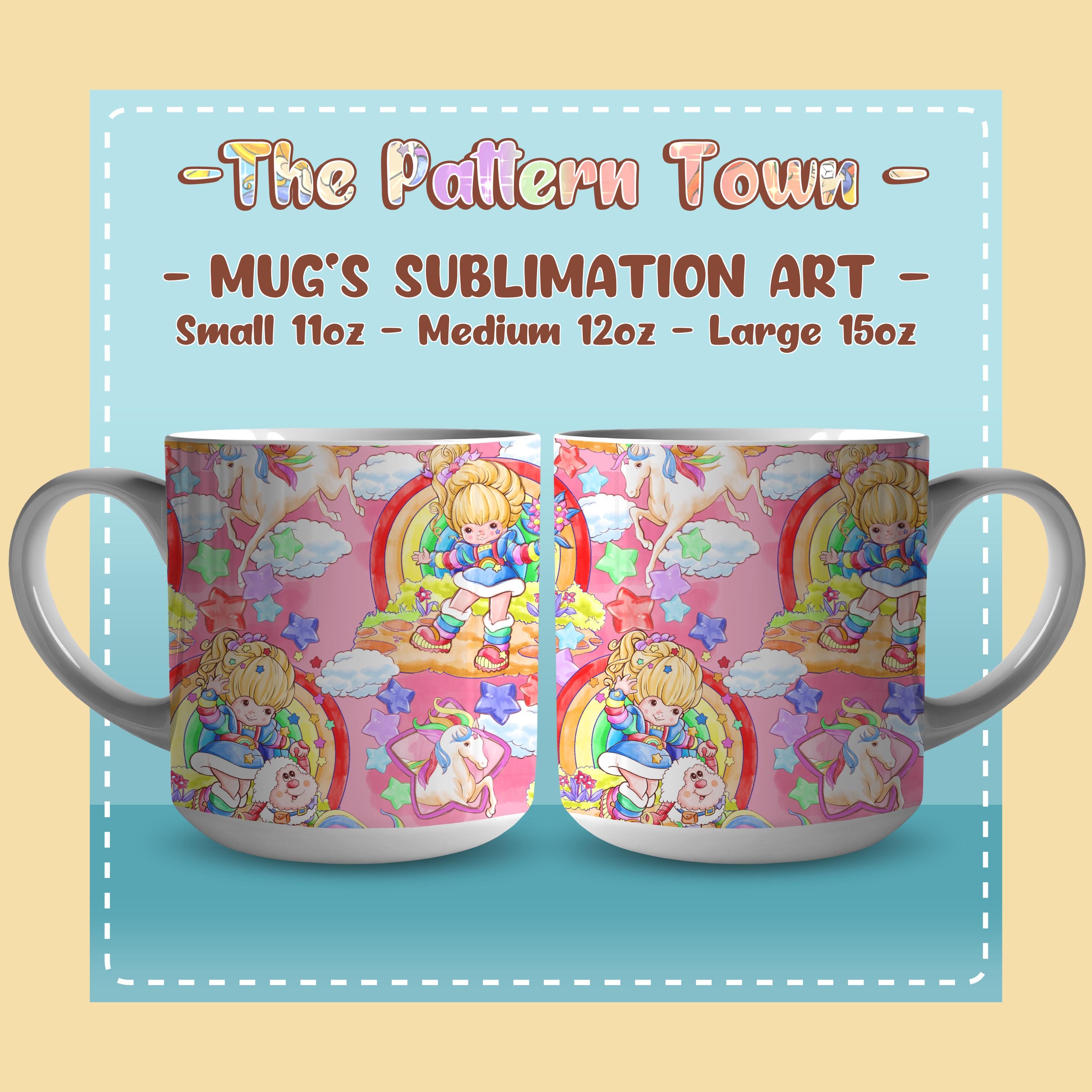 Mug Céramique Rainbow Brite – La Corde à Sauter – St Michael / Marks & Spencer