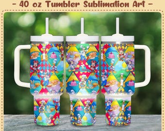 Lustige Kochfreunde-Grafik (ohne KI) – 40-oz-Becherfolie (PNG, 300 dpi) – Sublimationsdesign (digitale Datei)