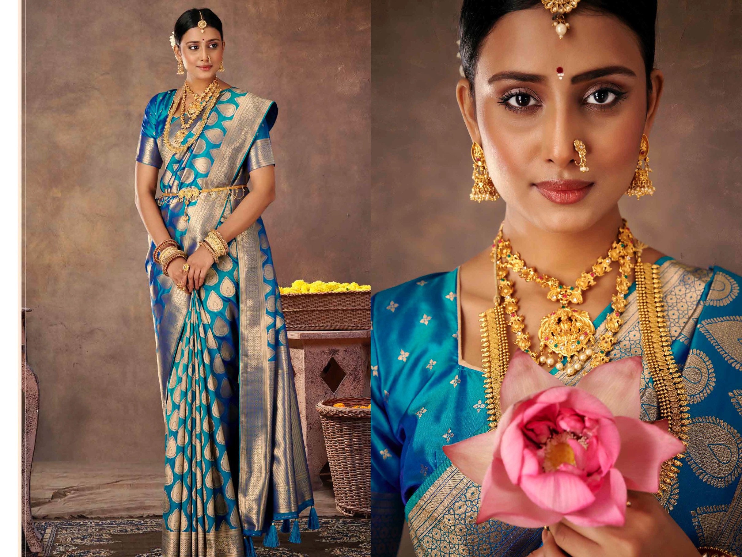 Turquoise Blue Pure Banarasi Silk Saree for Woman With Antique - Etsy Turquoise Blue Pure Banarasi Silk Saree for Woman With Antique - Etsy