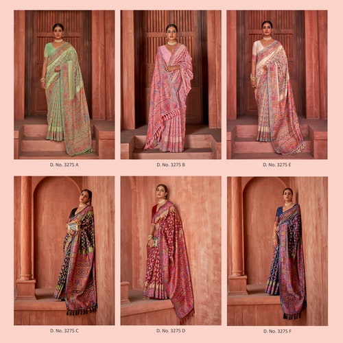 Noir Blue Kashmiri Kani Silk Saree For Woman With Blouse Kashmiri Weaving shops | Sarees By TST|