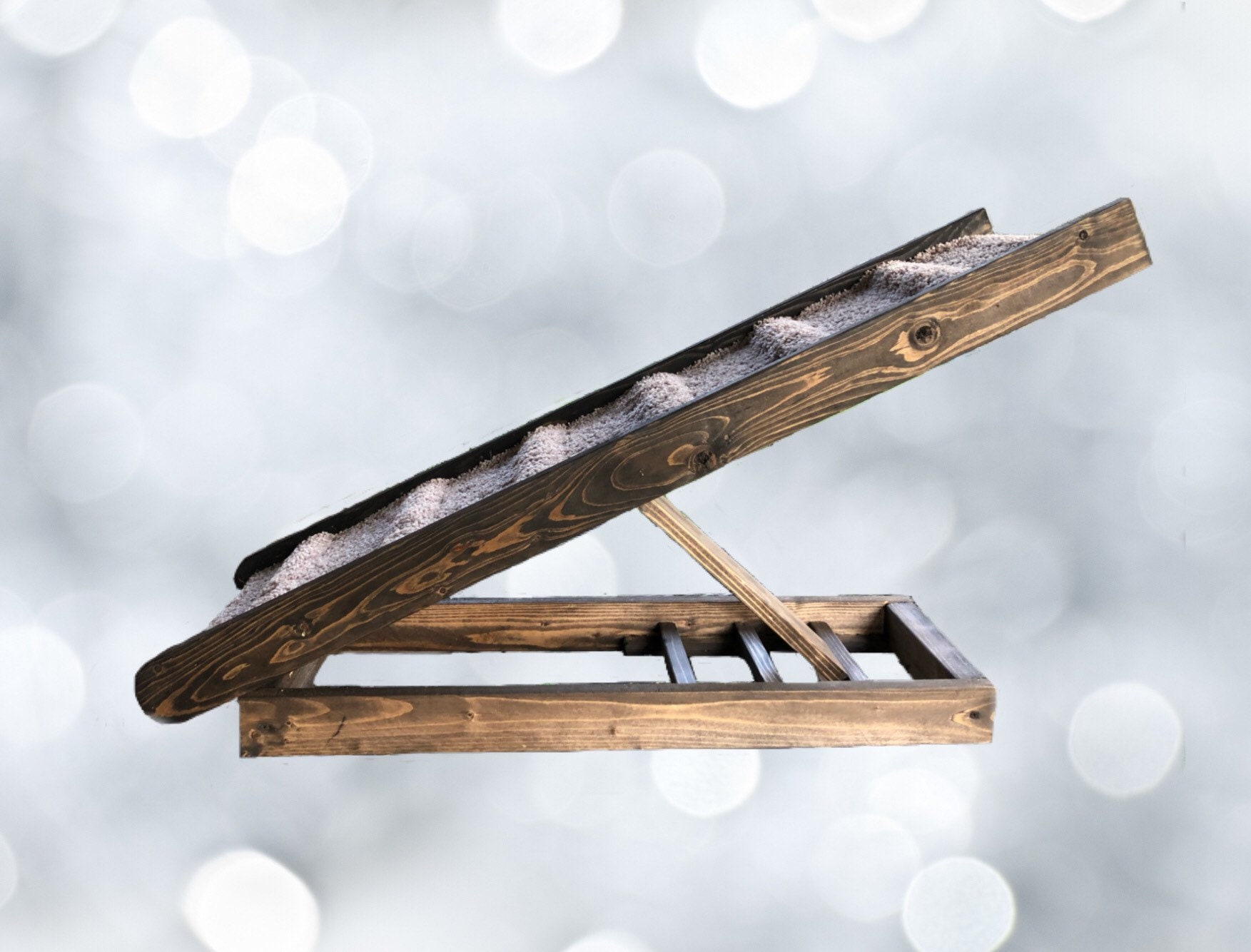 GENTLE INCLINE Adjustable Pet Ramp / Free Standing Pet Ramp / Etsy