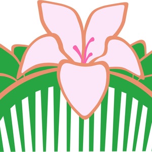 Mulan Comb - Instant Download, Digital Download, svg, ai, png en jpg bestanden inbegrepen!