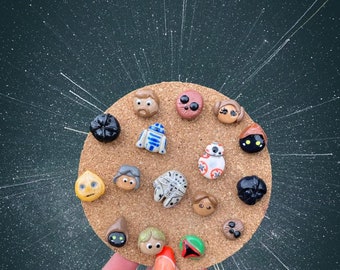 Handmade star wars themed Push pins