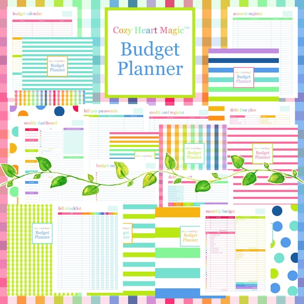 Printable Budget - Etsy