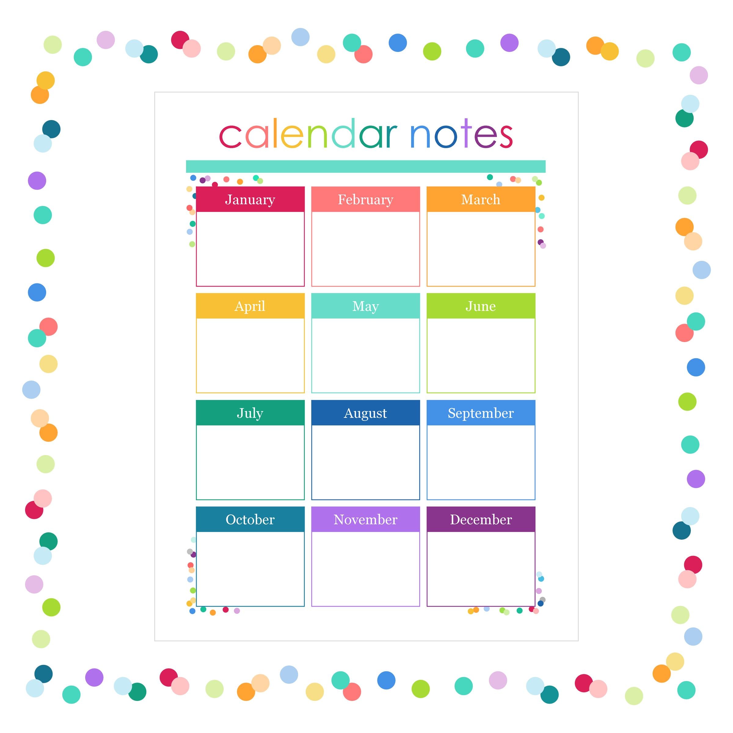 CALENDARS Planner Printable Digital iPad Goodnotes Planner Monthly ...