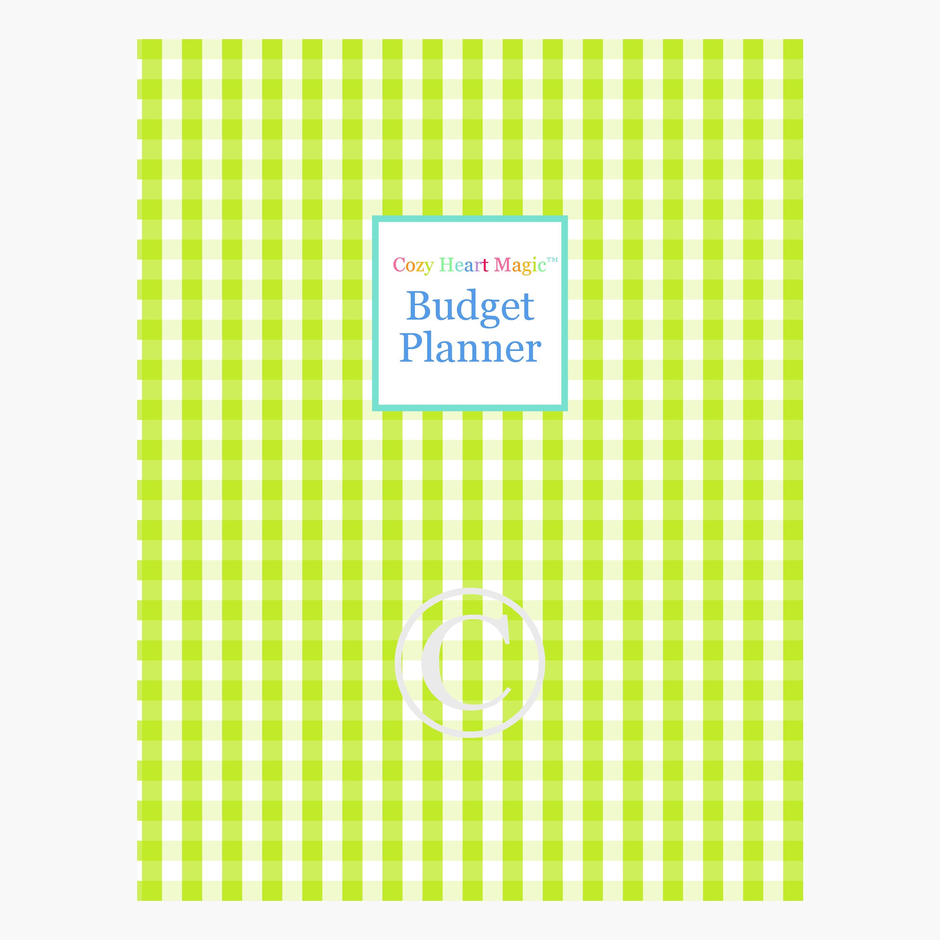 COVER PAGE Budget Planner Printable Pages Happy Financial Bill | Etsy