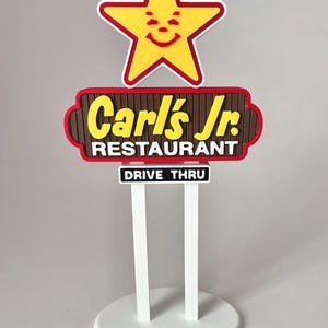 Carls Jr Sign - Etsy