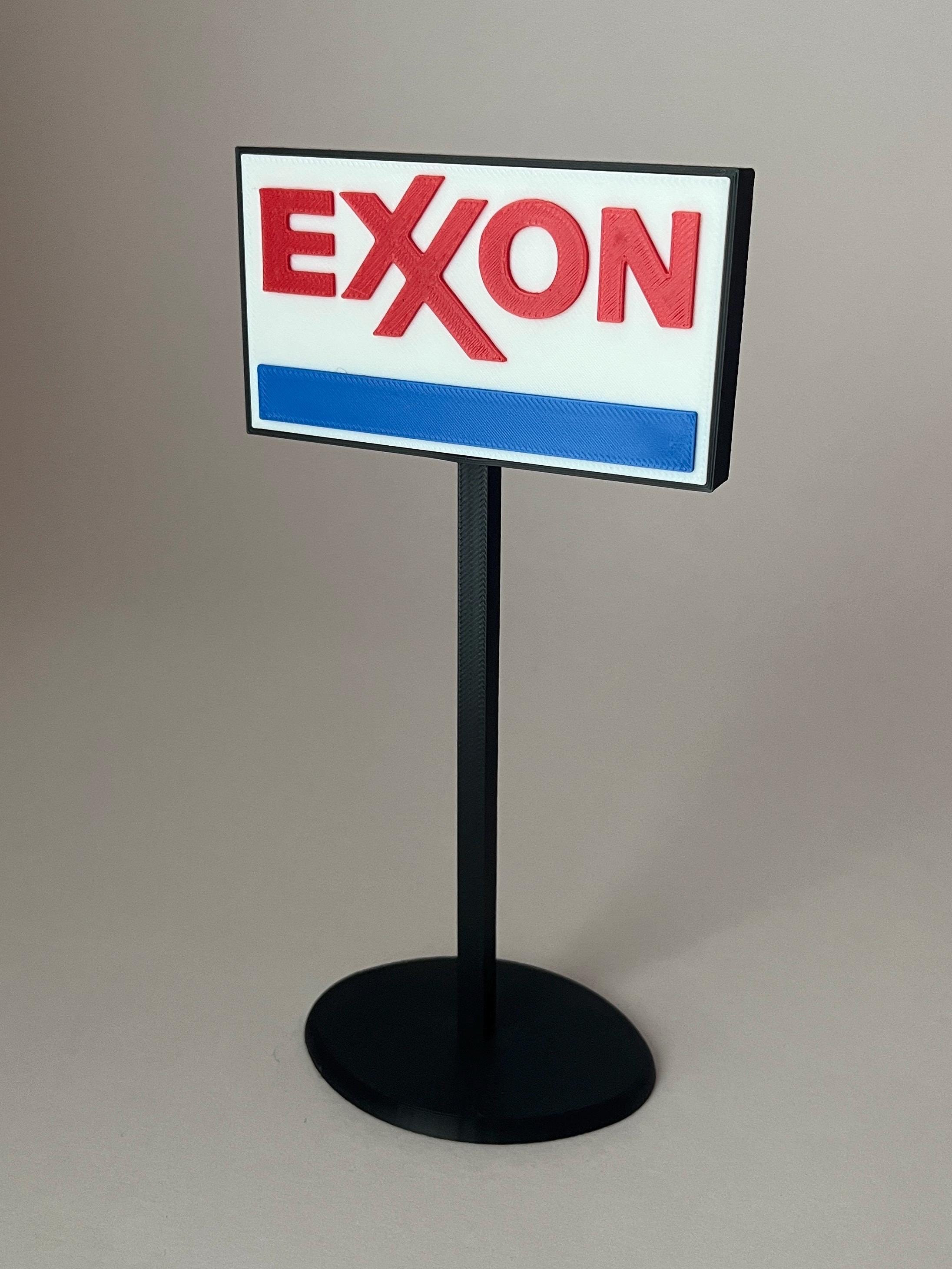 Exxon Sign - Etsy