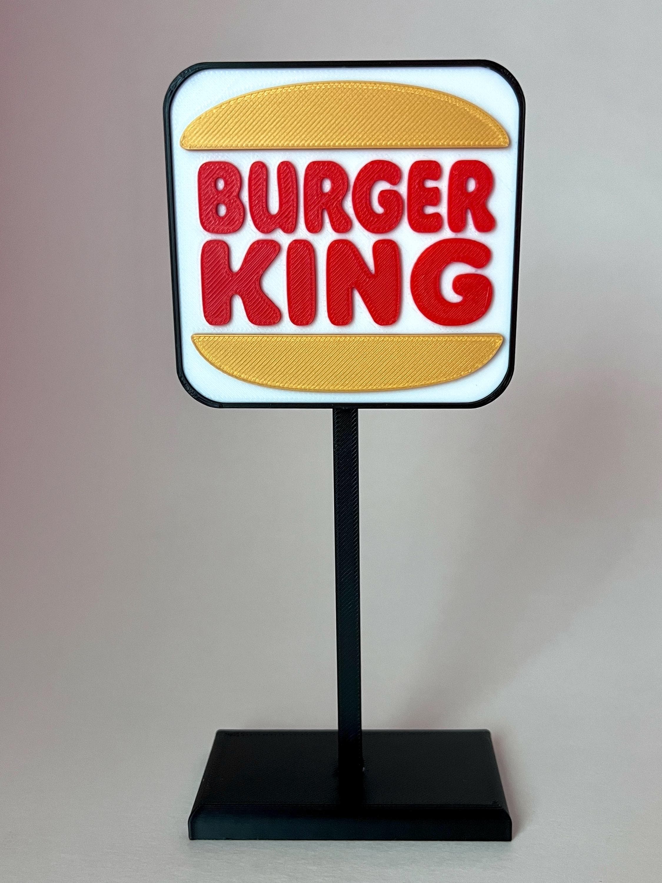Burger King Sign - Etsy