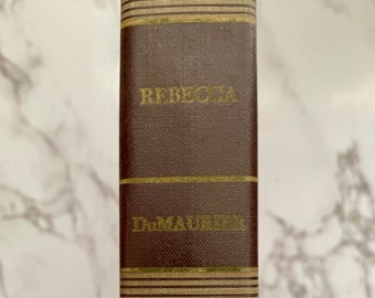 Rebecca Daphne du Maurier 1938; Vintage-Bücher; Belletristik des frühen Jahrhunderts; Antike Bücher.