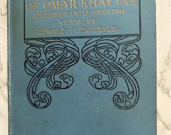 Rubaiyat antiguo de Omar Khayyam: 1899 Edward Fitzgerald, Poesía coleccionable