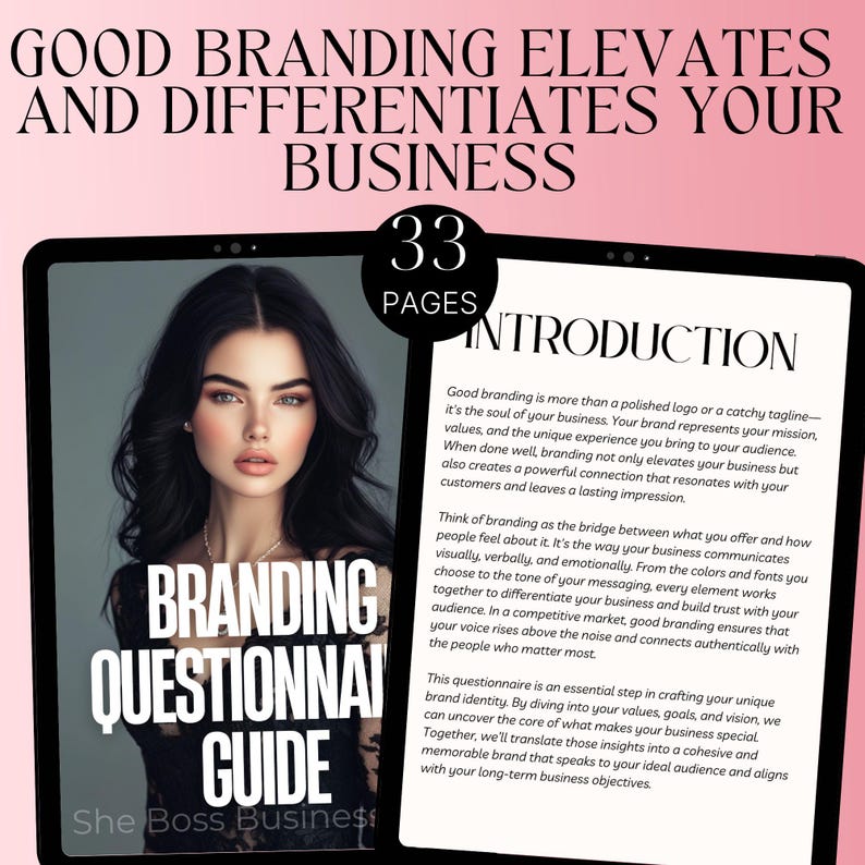Branding Guide Lead Magnet Business Branding Template Business Owner PLR MRR for Start A Business Branding Digital Business Brand Planning