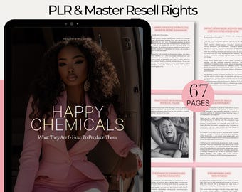 Happy Brain Chemicals Ebook: Mindset Growth & Hormone Balance (PLR/MRR)