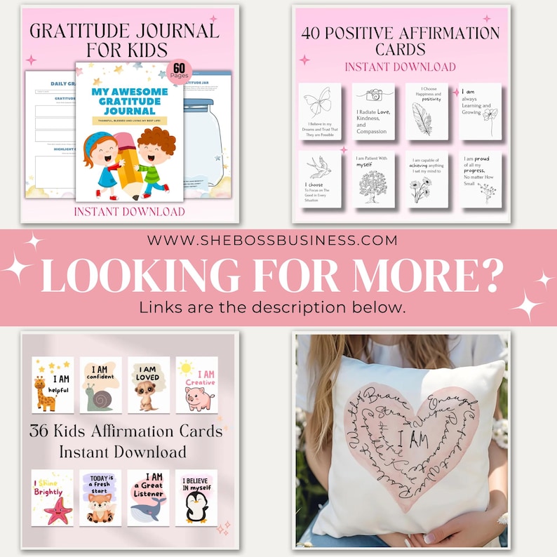 Self Love Affirmations Workbook: 41-page Journal PLR & Master Resell ...