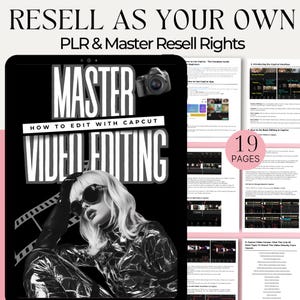 CapCut videoredigeringsguide: Canva-mall, PLR och MRR