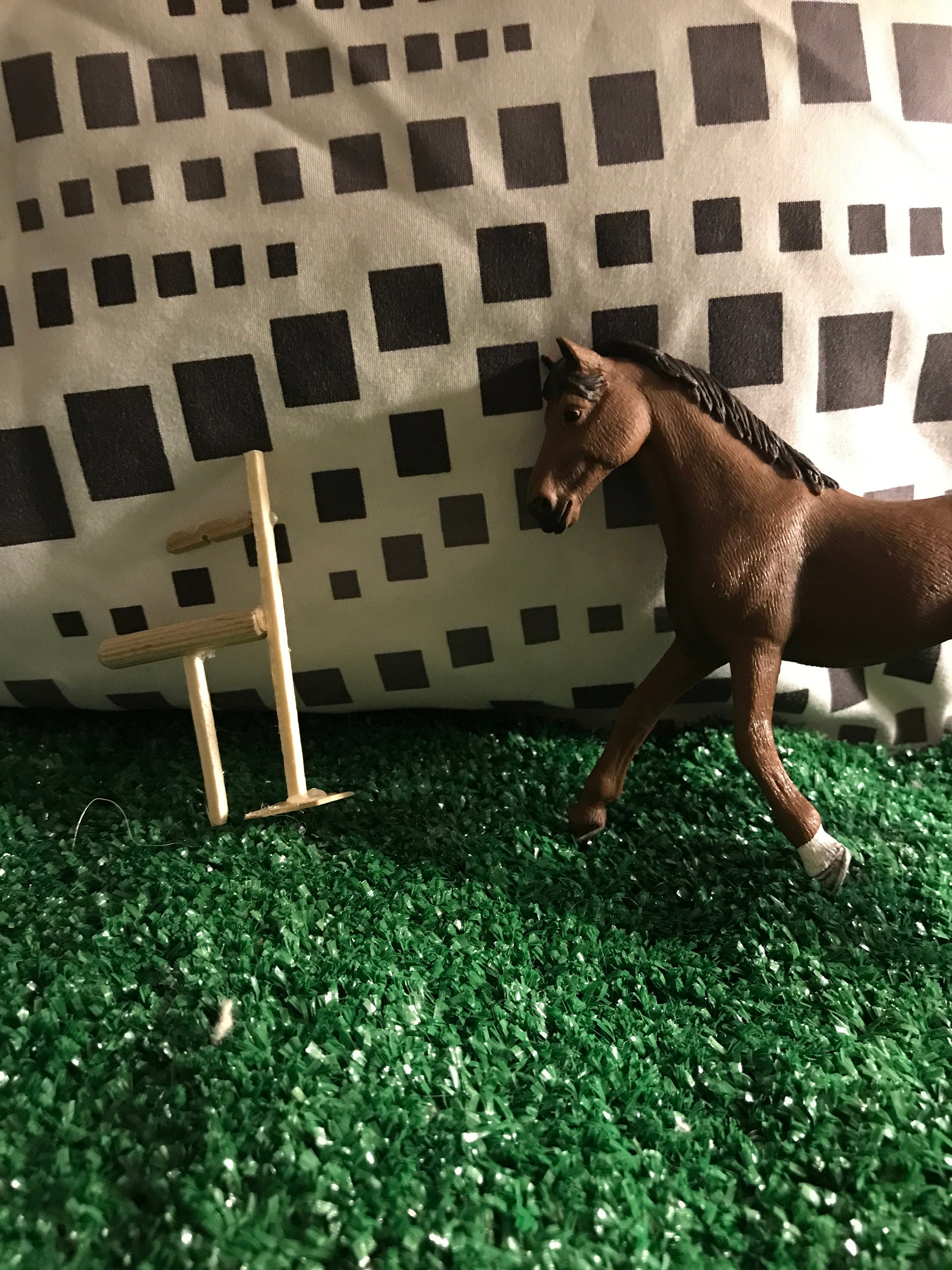 Schleich Horse Saddle Rack Etsy