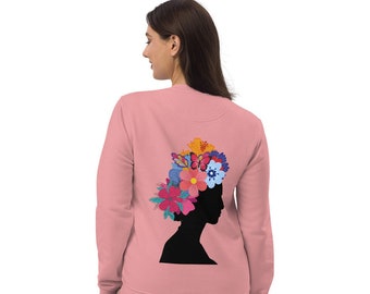 Mantra sweatshirt | Duurzame | Milieuvriendelijk | Artistiek ontwerp | | hedendaagse kunst Minimalistisch | Hoodie | Casual overhemd