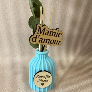 Personalized essential oil diffuser – Gift for mom, grandma, aunt, godmother – Mother's Day – Engraved vase – Gift idea for women image 6