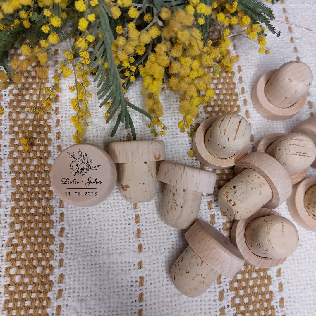Lot De 50 Bouchons De Liège En T Pour Bouteilles De Vin - Réutilisables, Bois Et Caoutchouc - Pour Bouteilles Standard