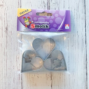 HEARTS Cookie Cutter Set (Sm) - (3 pcs)