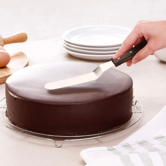 Premium Quality Angled + Straight Icing Cake Frosting Spatula Kitchen  Utensils