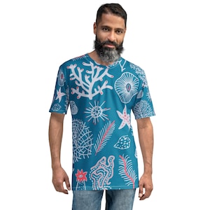Camiseta para hombre, camiseta con estampado colorido, camiseta de estilo suave de primera calidad, camiseta ligera con cuello redondo, camiseta de manga corta, camisetas con cuello redondo