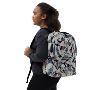 Sac à dos pour femme, Sac à dos entièrement imprimé, Joli sac à dos pour l'école, Sac à dos léger et décontracté, Sacs à dos minimalistes, Cartable