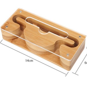 Bamboo Phone Stand, Lightweight and Durable Stand, Sturdy Phone Stand, Portable Phone Stand, Travel Phone Stand, Mobile Phone Stand
