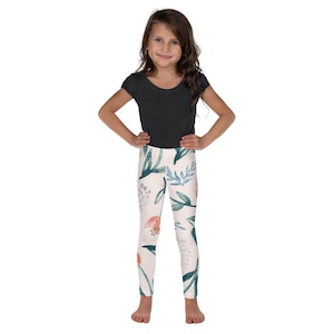 Leggings for kids girls, girls printed leggings