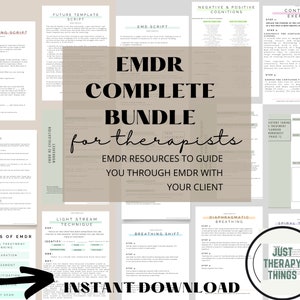 EMDR Scripts | EMDR Therapy | EMDR Worksheet | Emdr Resourcing Worksheet | Therapy Worksheets | Therapy Tools