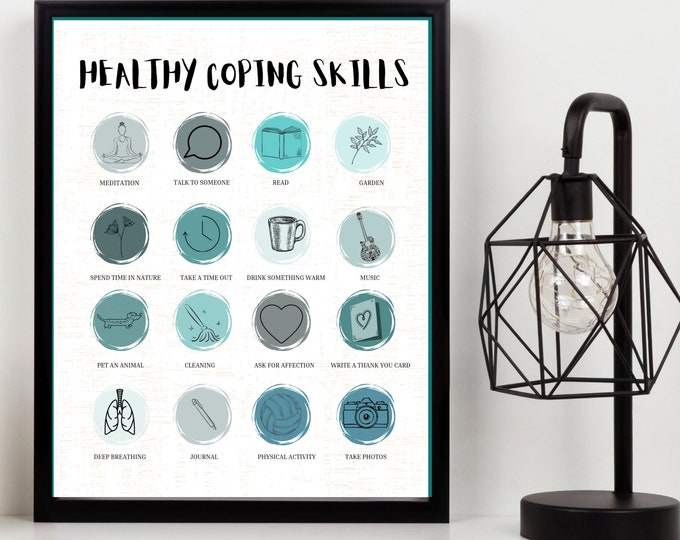 Stages of Grief Poster | Mental Health Poster | Counseling Poster ...