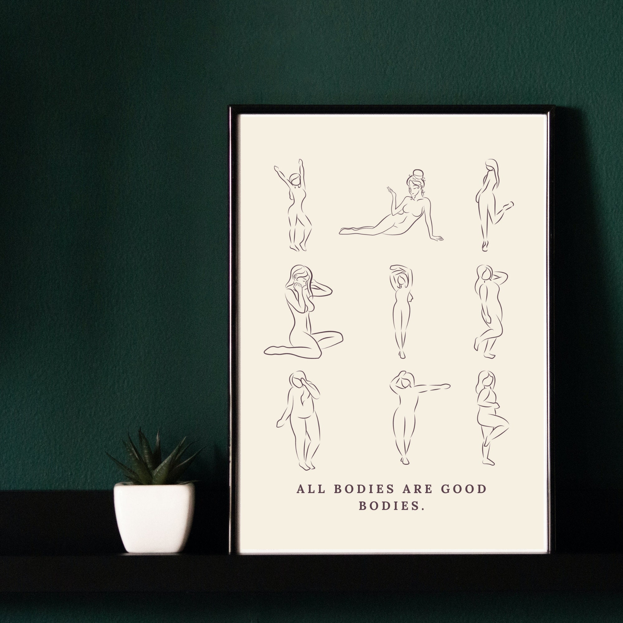 Body Positive Wall Art - 0p3rcro