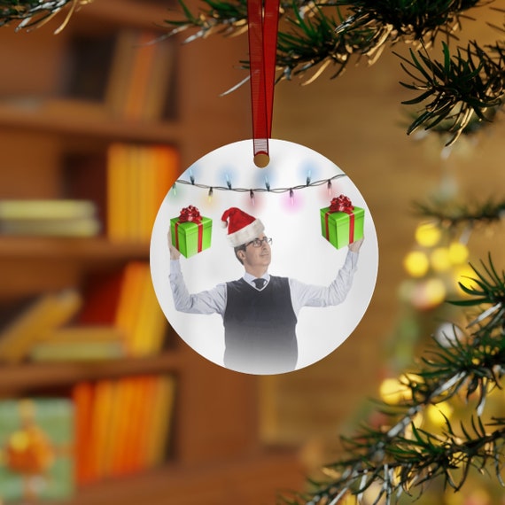 John Oliver Christmas Ornament, John Oliver Gift, Strange John