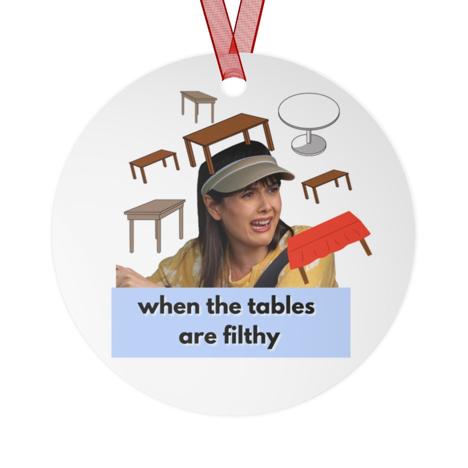 I Think You Should Leave Ornament Tables ITYSL Decor ITYSL Etsy