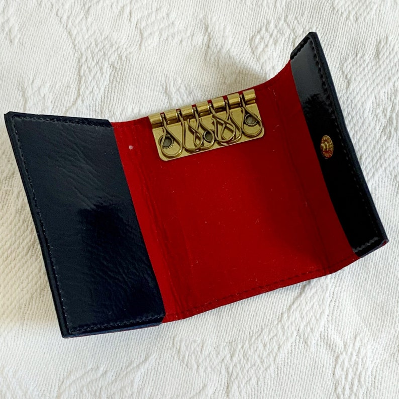 Vintage Pocket Book Set Card Holder Wallet Keys Etsy