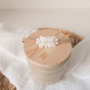 Daisy flower headband, spring headband, summer headband, baby headbands, neutral baby headbands, flower headband, girls hair accessories