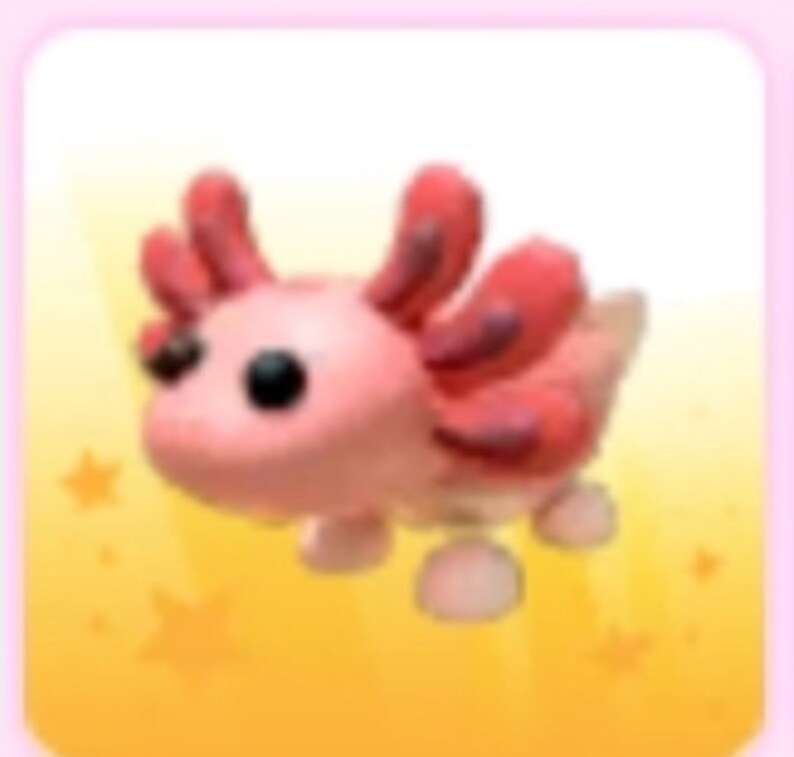 Adopt Me Pets Axolotl Pet Etsy