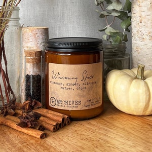 Cinnamon Candle | Handmade Soy Candle | Seasonal Candles | Scented | Autumn Candle | Hand-poured  | Aromatherapy | Handmade Gift | Homemade