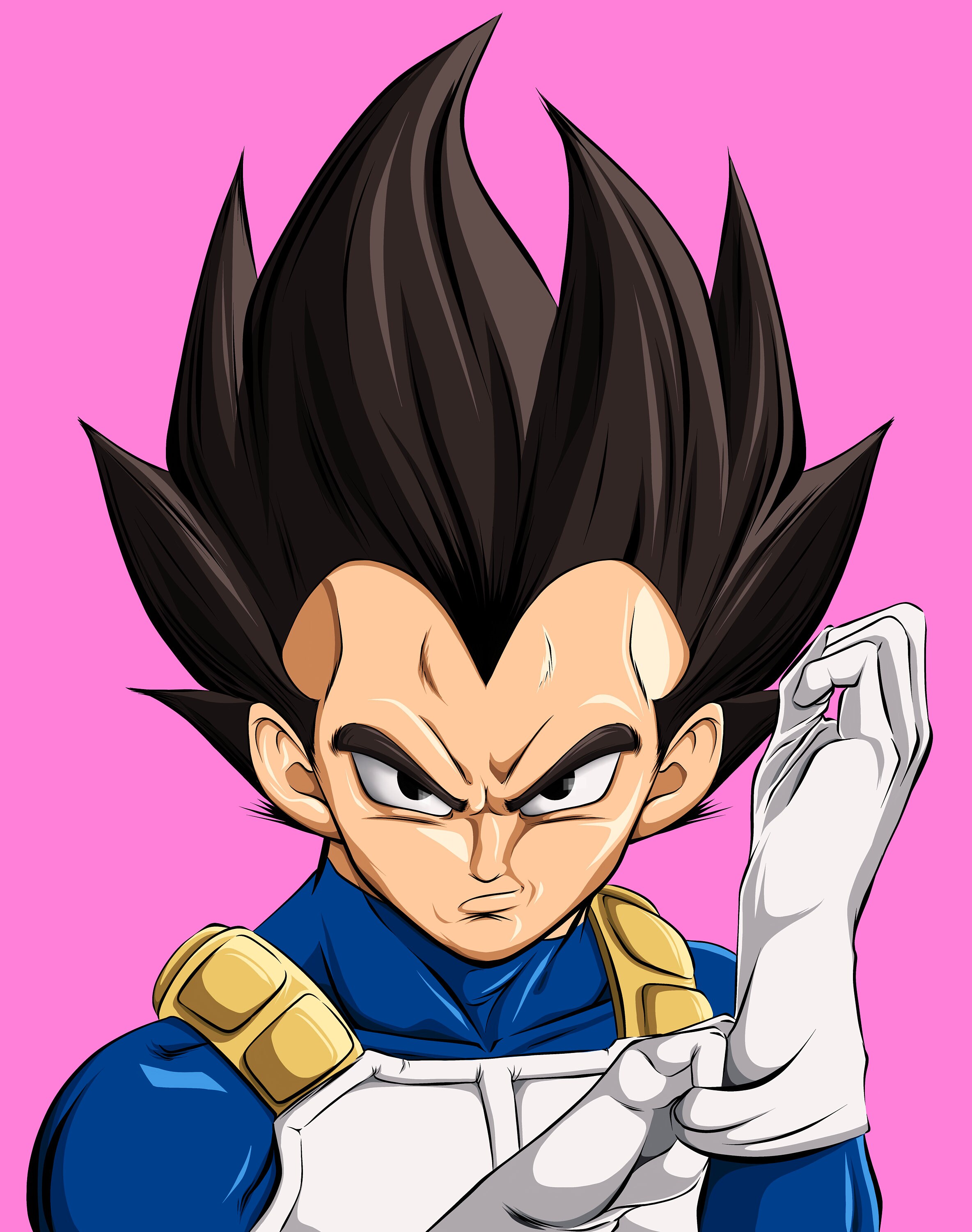 Dragonball Vegeta Procreate Color Palette - Etsy