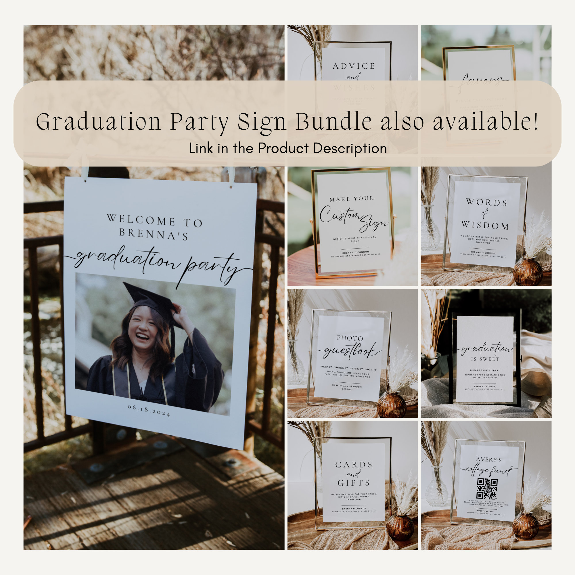 Graduation Welcome Sign Template Editable Graduation Welcome Etsy Graduation Welcome Sign Template Editable Graduation Welcome Etsy