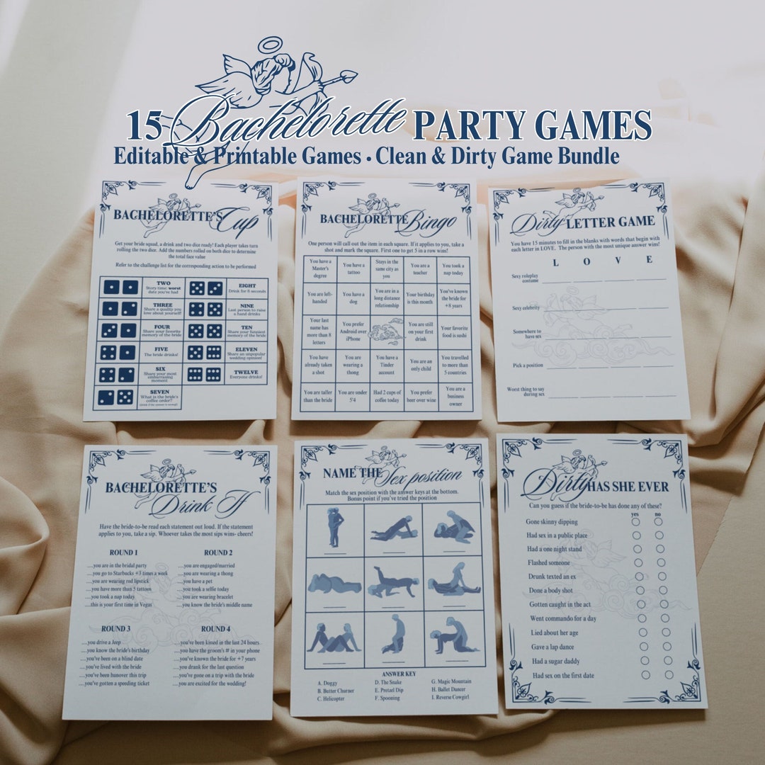 On Cloud Nine Bachelorette Party Game Bundle, Editable Match Made in Heaven  Bach Games Template, Dirty Drinking Game, Cloud 9 Drinking Games - Etsy ...