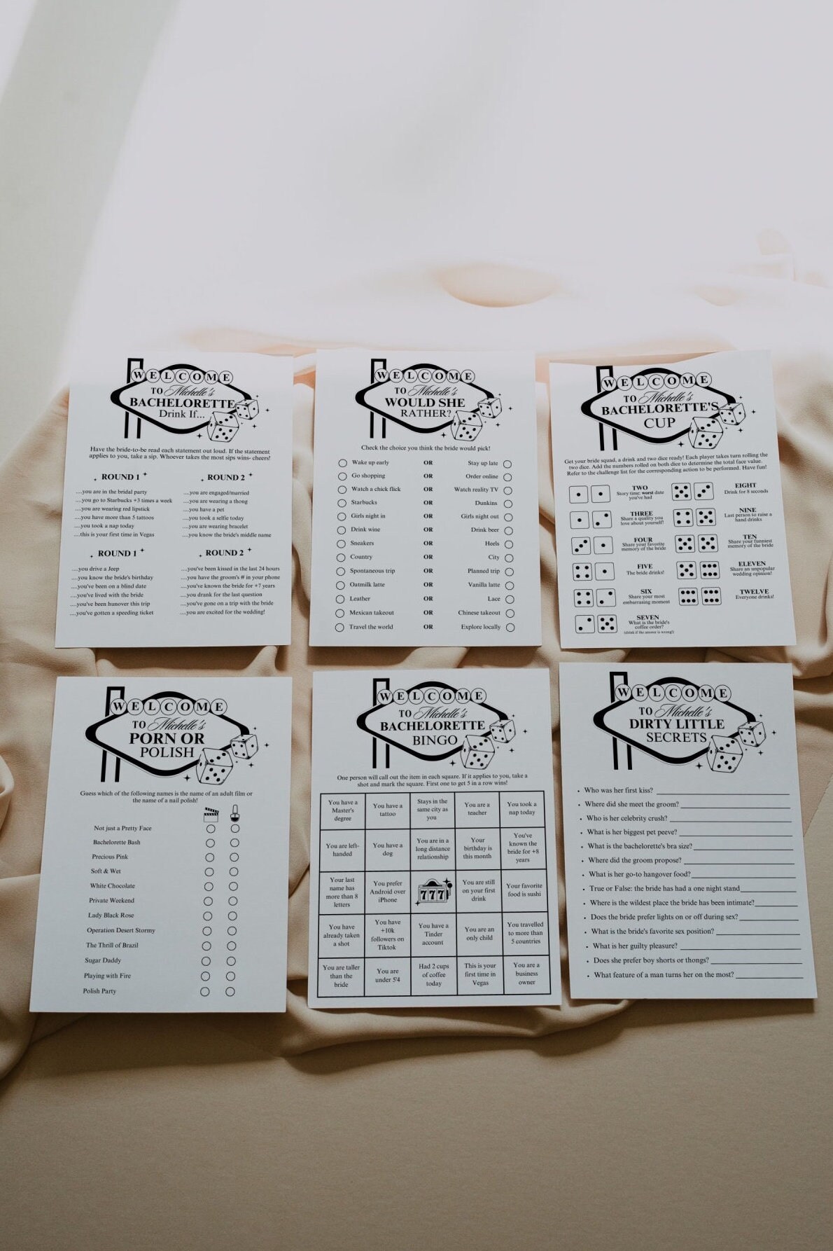 Paquete de juegos de despedida de soltera de Las Vegas, plantilla de fiesta  de Bach editable, juego de bebidas retro de despedida de soltera de Las  Vegas, juego de bebidas de despedida