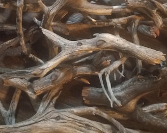 25 nano ramas de madera flotante de manzanita de 5 a 11 pulgadas para manualidades, decoración de terrarios y acuarios.