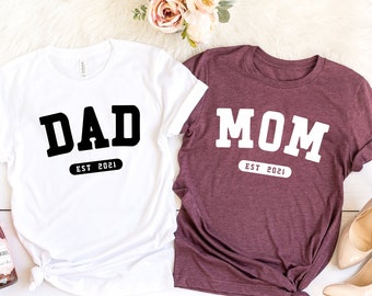 Mom Dad Baby Shirts | Etsy
