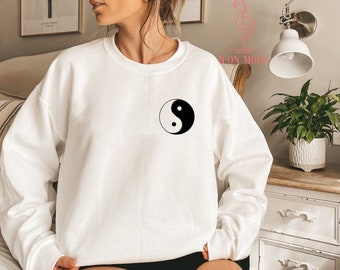 Yin Yang Sweater - Etsy
