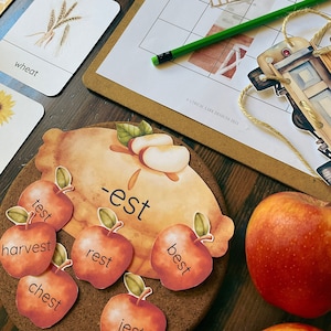 Harvest Early Learning Unit | Thanksgiving Activities | Preschool Unit | Montessori | Kindergarten Homeschool Resources
