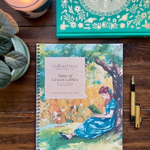 Ana de las Tejas Verdes - Ejercicios de copia para imprimir / Estudio de escritura y vocabulario de Charlotte Mason