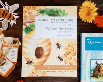 Winnie-the-Pooh and Some Bees Family Literature and Activity Guide | Honey Study | Homeschool Curriculum