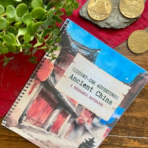 Ancient China History-Ink Adventures | Research Notebook | Homeschool Curriculum